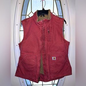 Women’s Carhartt Sherpa Line Vest!